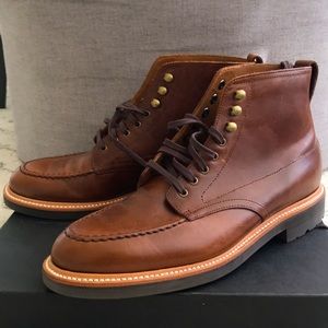 Jcrew  Kenton Pacer Leather Boots sz8
